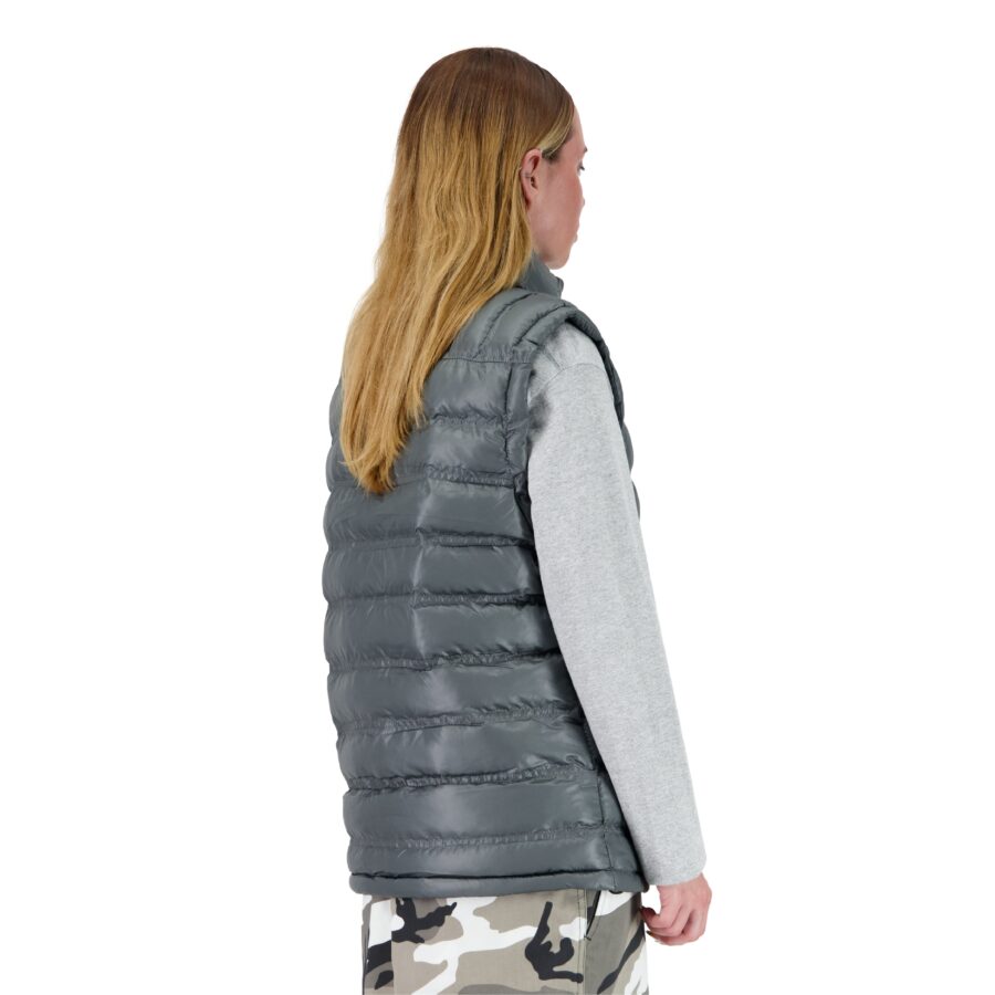 Zalzi Sleeveless Puffer Vest – Lightweight Quilted Jacket - Image 5