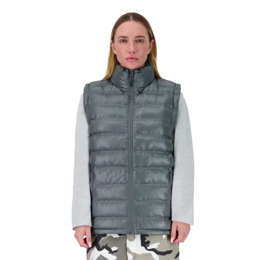Zalzi Sleeveless Puffer Vest – Lightweight Quilted Jacket - Image 2