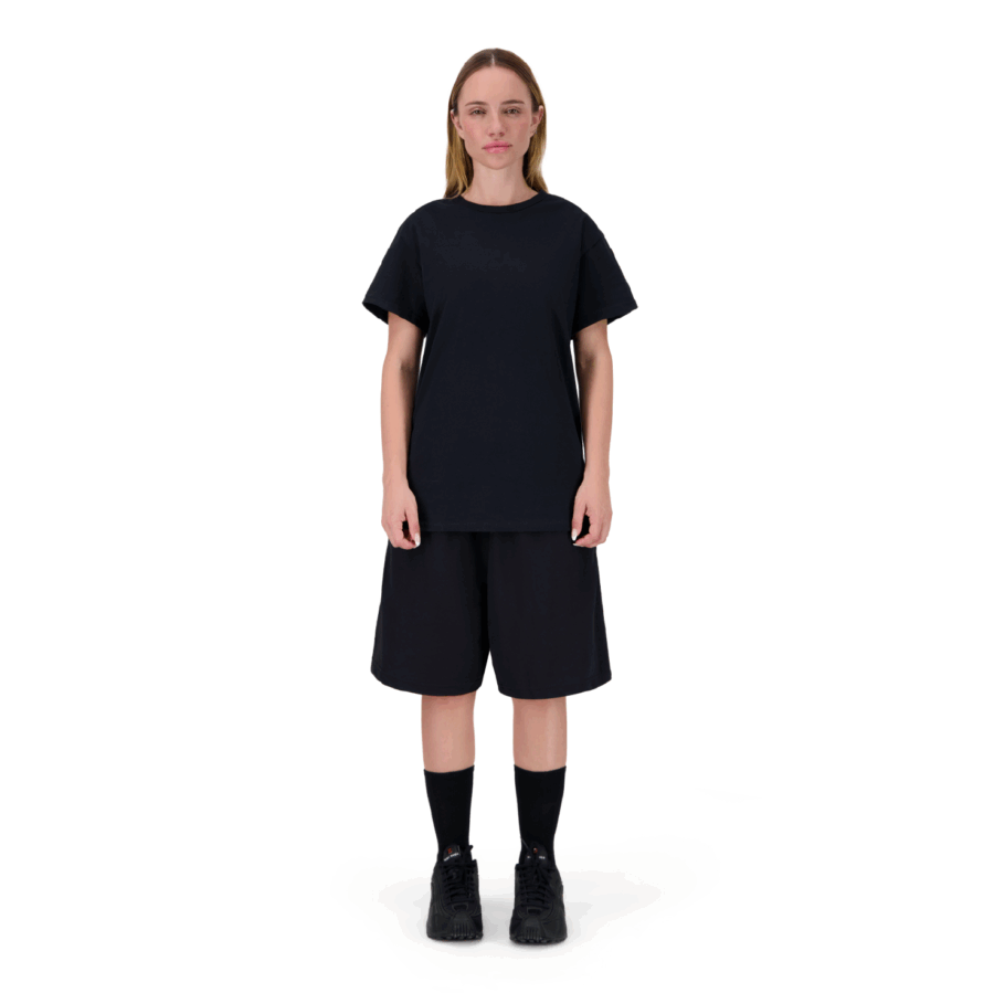 Zalzi Men’s Black Jogging Set – T-Shirt & Shorts - Image 2