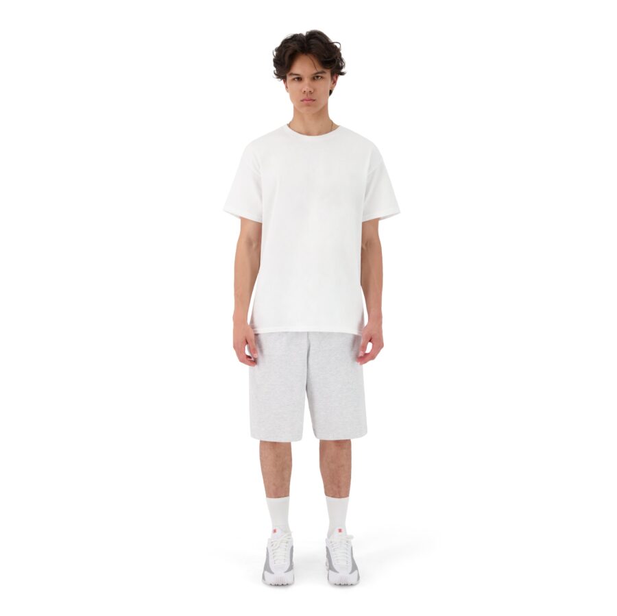 Zalzi Men’s Grey Jogger Shorts & T-Shirt Set – Casual Sport Outfit - Image 2