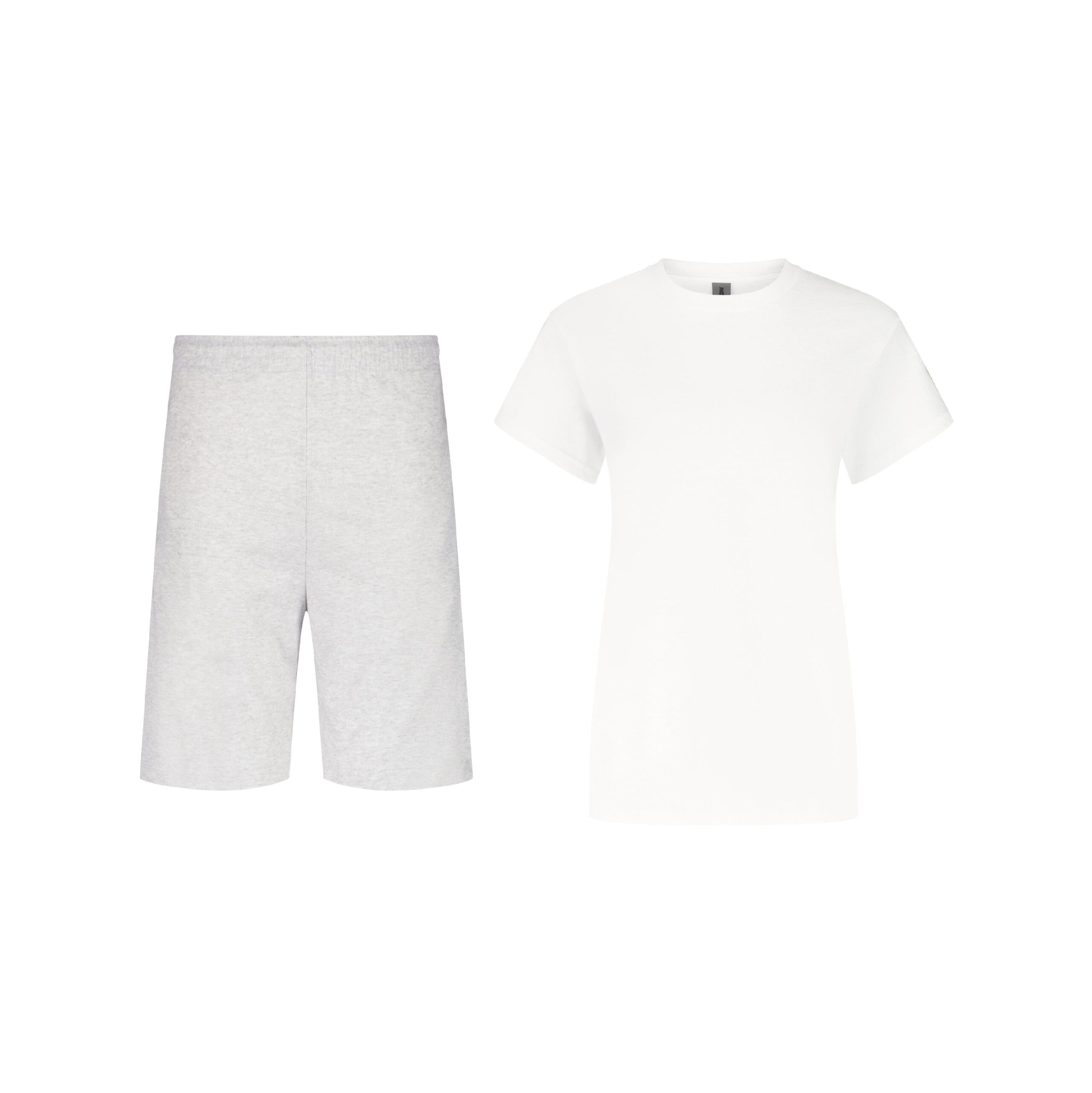 Zalzi Men’s Grey Jogger Set – T-Shirt & Shorts