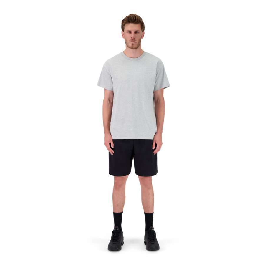 Zalzi Men’s Black Jogger Set – T-Shirt & Shorts Combo - Image 2